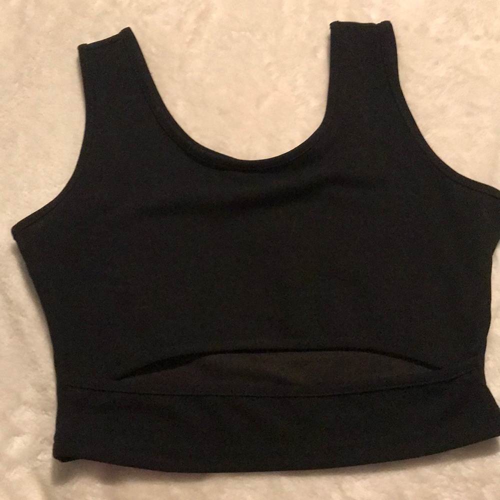 cut out crop top